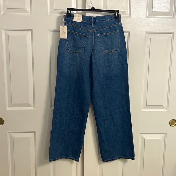 P22- NWT Universal Thread Women High-Rise Relaxed Wide Straight Leg Jeans -8/29R - Picture 3 of 12